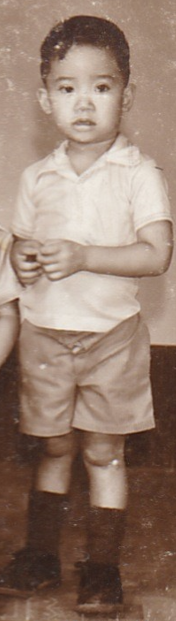 Gary as a Little Boy